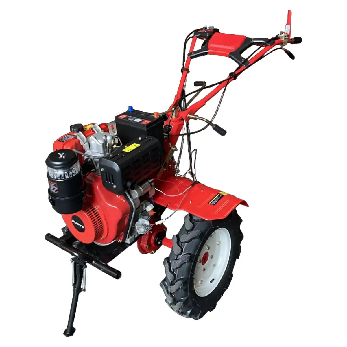 Мотоблок дизельний Forte 1350Е NEW колеса 12